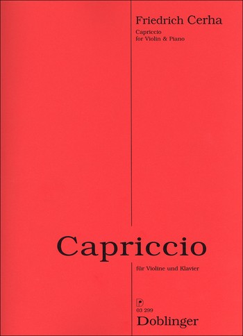Capriccio fr Violine und Klavier