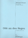 Ode an den Regen fr Violine und Violoncello Partitur und Stimmen