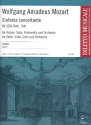 Sinfonia concertante KV320e (Anh104) fr Violine, Viola, Violoncello und Orchester Partitur