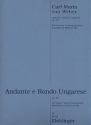 Andante e Rondo ungarese op.35 fr Fagott und Streichquartett Partitur und Stimmen