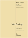 DOBL08715  Robert Krampe, Vier Ges�nge aus 'In hora mortis' f�r mittlere Stimme und Klavier