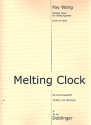 Melting Clock fr Streichquartett Partitur und Stimmen