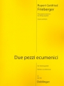 Due pezzi ecumenici fr Streichquartett Partitur und Stimmen