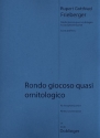 Rondo giocoso quasi ornitologico fr 4 Saxophone (SATBar) Partitur und Stimmen