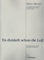 Es dunkelt schon die Luft fr Englischhorn, Violine, Violoncello und Klavier Stimmen