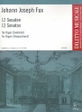 12 Sonaten fr Orgel (Cembalo)