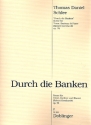 Durch die Banken op.78 fr Tenor, Bariton und Klavier Partitur