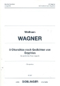 5 Chorstze nach Gedichten von Gryphius fr gem Chor a cappella Partitur