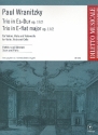 Trio Es-Dur op.17,2 fr Violine, Viola und Violoncello Partitur und Stimmen