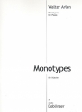 Monotypes f�r Klavier