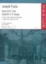 Quartett C-Dur fr Oboe, Violine, Viola und Violoncello Partitur und Stimmen