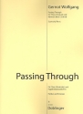 Passing through fr Oboe (Klarinette) und Fagott (Bassklarinette) Partitur und Stimmen