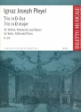 Trio D-Dur B445 fr Violine, Violoncello und Klavier Stimmen