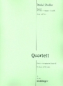 Quartett f�r 4 Trompeten Partitur und Stimmen
