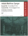 Konzert Nr.17 A-Dur (T17) fr Kontrabass und Orchester Partitur