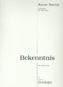 Bekenntnis f�r Violine