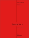 K�hring Linus,  Sonate Nr. 1 Vc Klavier