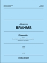 Rhapsodie op.53 f�r Altstimme, M�nnerchor und Kammerensemble Partitur