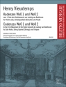 Kadenzen WoO 1 und WoO 2 - Beethoven fr Violine, Streichquartett (Streicher) und Pauke Partitur und Stimmen