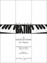 3 Dedications for piano