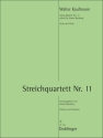 Streichquartett Nr. 11 for Streichquartett Partitur und Stimmen
