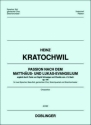 DOBL46092CHP Passion nach dem Matthus- und Lukas-Evangelium op.170 fr 2 Sprecher, Bass, gem Chor, Streichquartett und Streichorchester Chorpartitur