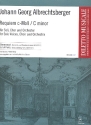 Requiem c-Moll fr Soli, gem Chor und Orchester Stimmensatz (Streicher 4-3-2-2-1)