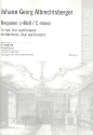 Requiem c-Moll fr Soli, gem Chor und Orchester Chorpartitur