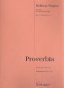 Proverbia fr Alt und Streicher Stimmensatz (2-2-1-1-1)