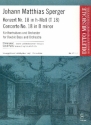 Konzert h-Moll Nr.18 T18 fr Kontrabass und Orchester Stimmensatz (Streicher 4-3-2-2-1)