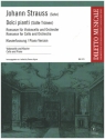 Dolci pianti (Se Trnen) fr Violoncello und Orchester fr Violoncello und Klavier