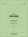 Schicksalslied op.54 f�r gem Chor und Kammerensemble Stimmen