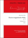 DM1069  J.Strau� (Sohn), Elektro-magnetische Pola op.110 f�r gro�es Orchester Partitur