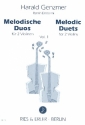 Melodische Duos Band 1 fr 2 Violinen Spielpartitur