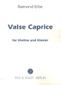 Valse caprice fr Violine und Klavier