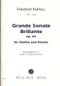 Grande Sonate Brillante op.64 fr Violine und Klavier