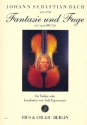 Fantasie und Fuge in G-Dur nach BWV542 fr Violine