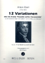 12 Variationen ber die Ariette Freundin sanfter Herzenstriebe von Dittersdorf fr Klavier