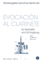 Evocación al clarinete für Klarinette und Schlagzeug Partitur