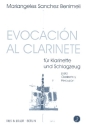 Evocacin al clarinete fr Klarinette und Schlagzeug Partitur