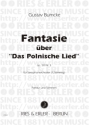 Fantasie op.50,3 ber Das polnische Lied fr Saxophon-Orchester Partitur und Stimmen