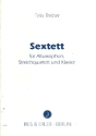 Sextett fr Altsaxophon, Streichquartett und Klavier