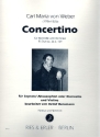 Concertino Es-Dur op.26 J109 fr Klarinette und Orchester fr Saxophon (S/A) (Klarinette) und Violine