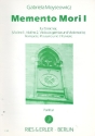 Memento Mori I fr Streicher, Trompete, Posaune und 2 Klaviere Partitur