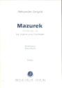 Mazurek G-dur op.26 fr Violine und Orchester Partitur