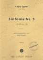 Sinfonie c-Moll Nr.3 op.78 fr Orchester Partitur