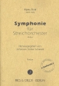 Sinfonie As-Dur fr Streichorchester Partitur