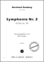 Sinfonie Es-dur Nr.2 op.28 fr Orchester Partitur