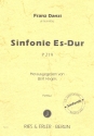 Sinfonie Es-Dur P219 fr Orchester Partitur
