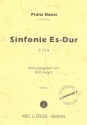 Sinfonie Es-Dur P219 fr Orchester Partitur